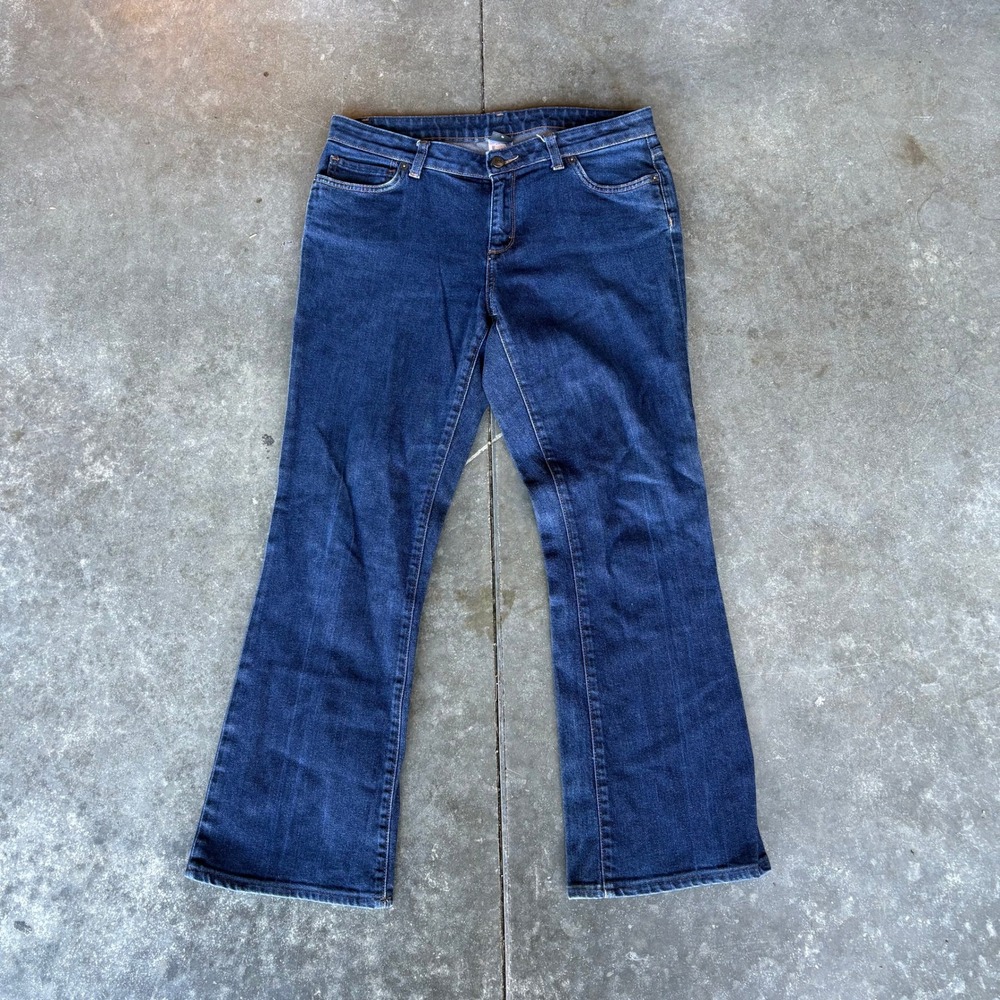 Vintage Patagonia Regular Rise Bootcut Jeans Women's 31 Blue Denim Outdoor Y2K